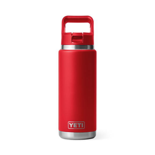 Custom Yeti Rambler Water Bottle w/Color Matched Straw Cap