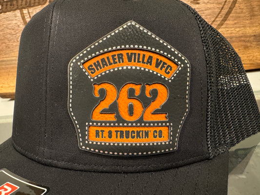A Firefighter Special! - Custom Leather Shield Hat - Build Your Own