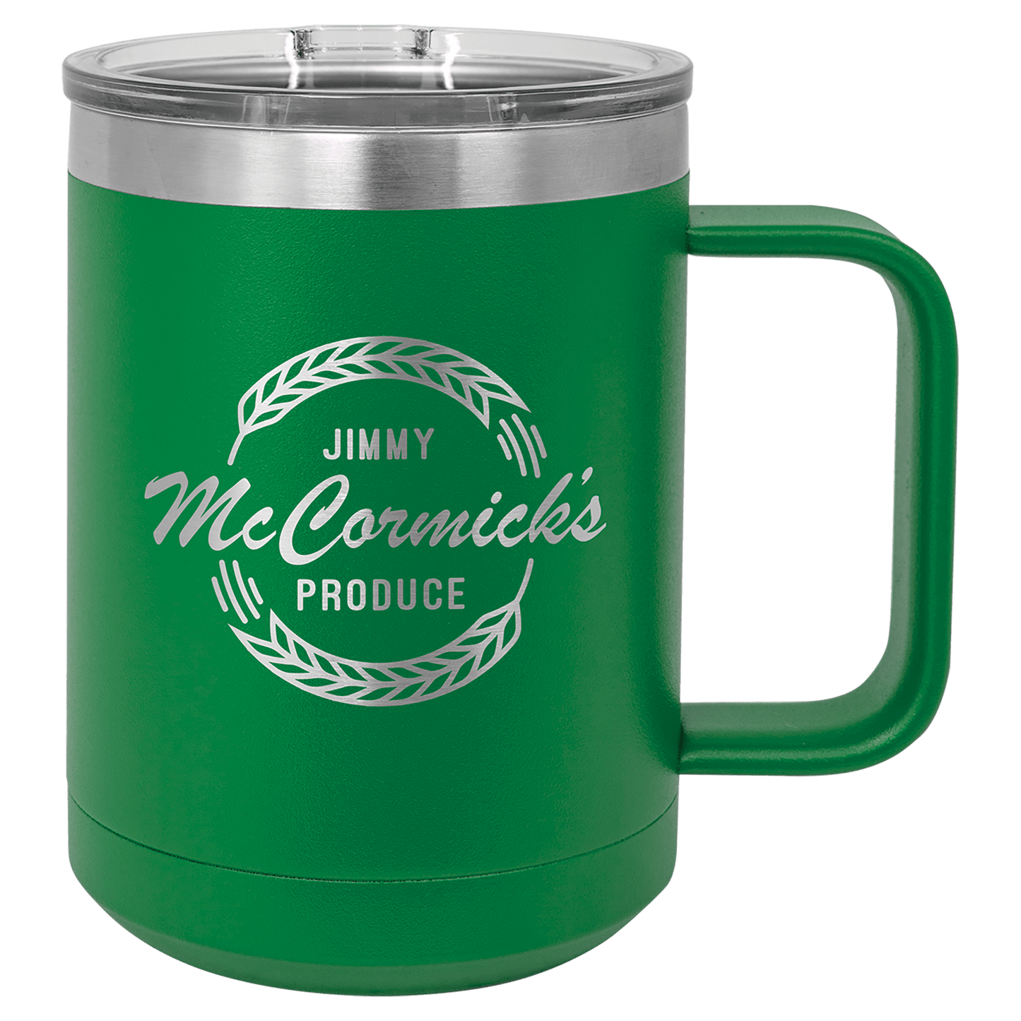 Custom Polar Camel 15oz Coffee Mug w/Slider Lid