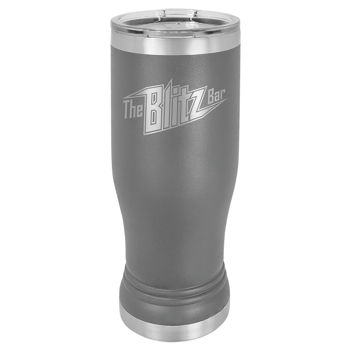 Custom Polar Camel Pilsner Cup w/Clear Lid