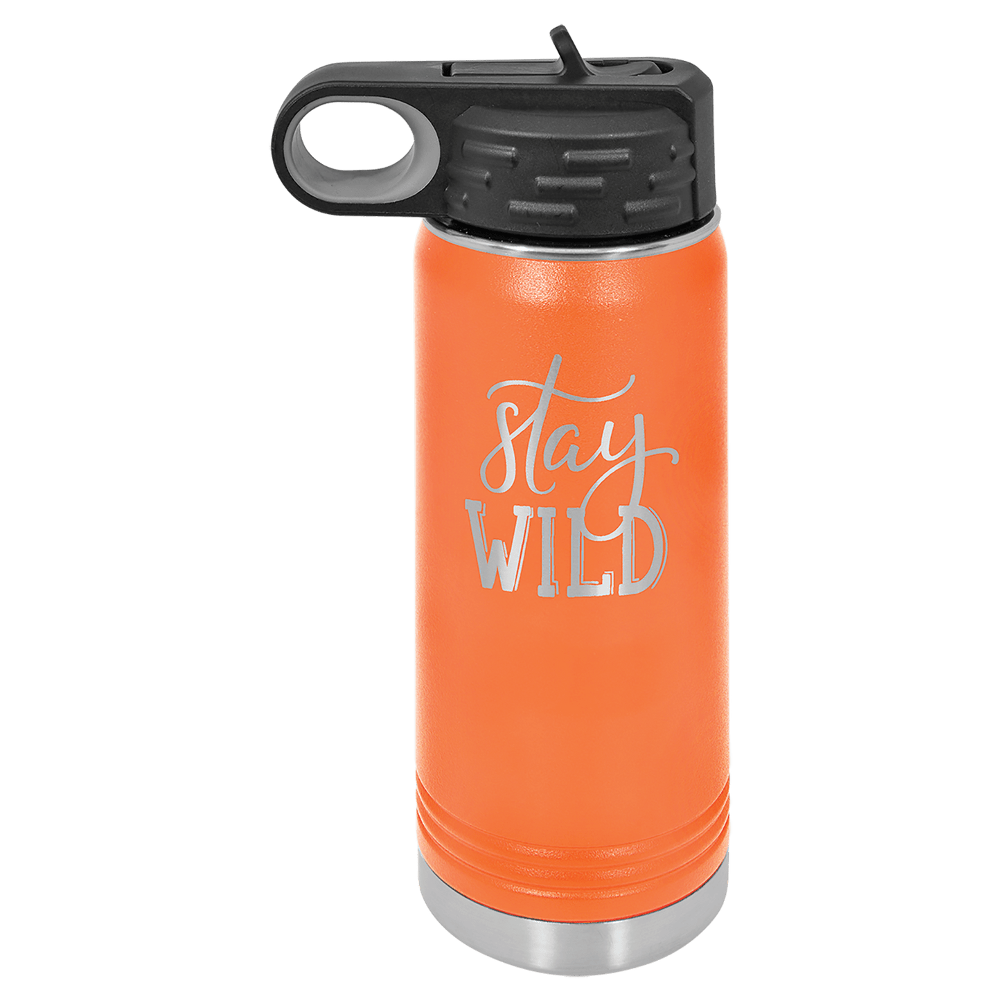 Custom Polar Camel Water Bottle w/Straw Lid